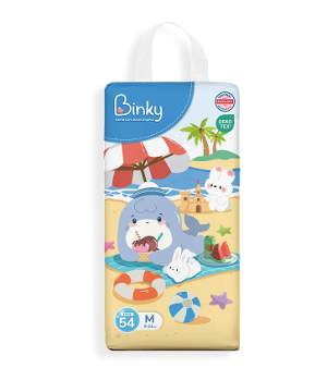 Tã-bỉm dán Binky size M