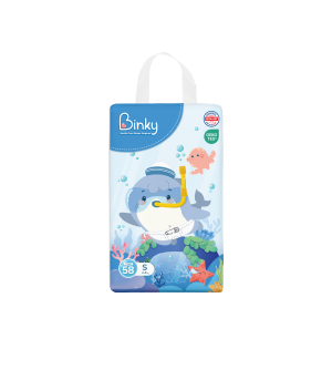 Tã-bỉm dán Binky size S