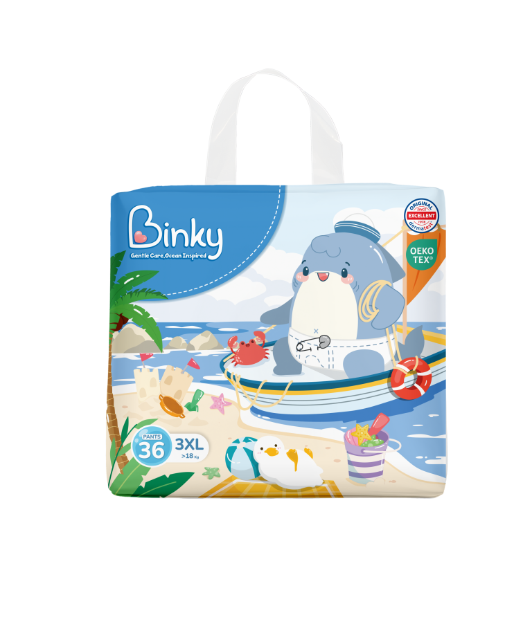 Tã-bỉm quần Binky size 3XL